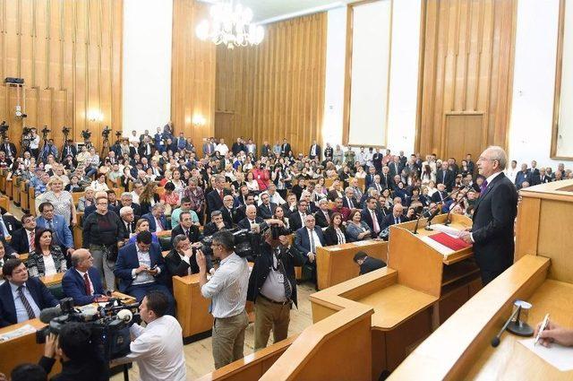 Kılıçdaroğlu: “bugün Tbmm İlk Kez Çift Başlılığı Yaşadı