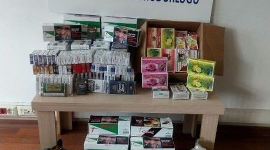 Denizli Polisinden Ka&ccedil;ak Sigara Ve Akaryakıt Operasyonu