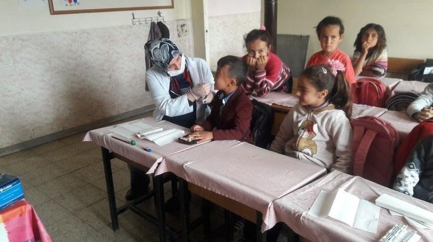 Sungurlu&rsquo;da Okullarda Sağlığı Taraması Yapıldı