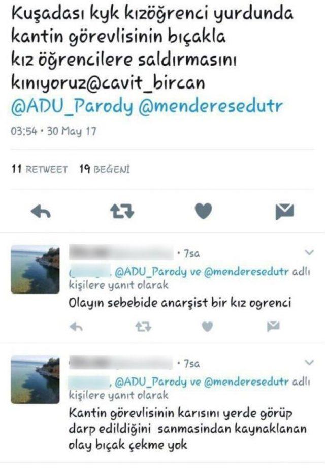 Kuşadası’nda Kız Yurdunda Bıçaklı Saldırı İddiası