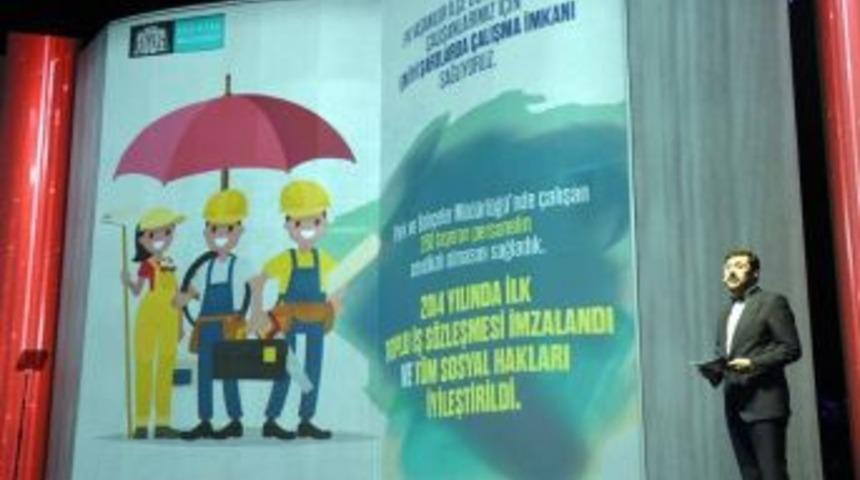 Başkan Murat Hazinedar &rsquo;3 Yılın Hikayesi&rsquo;ni Anlattı