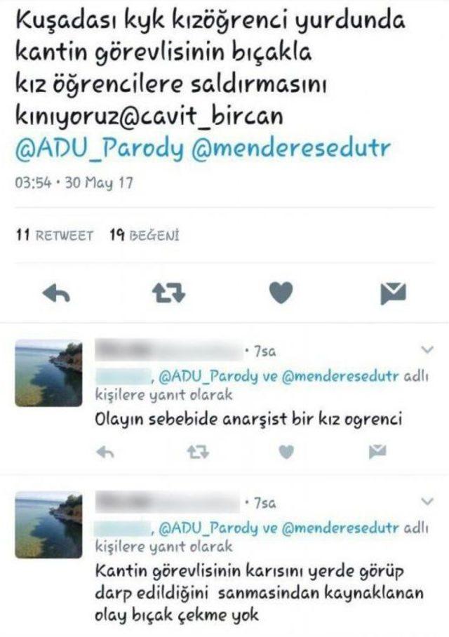 Kız Öğrencileri Bıçakla Kovalayan Kantinciden Tepki Çeken Paylaşım