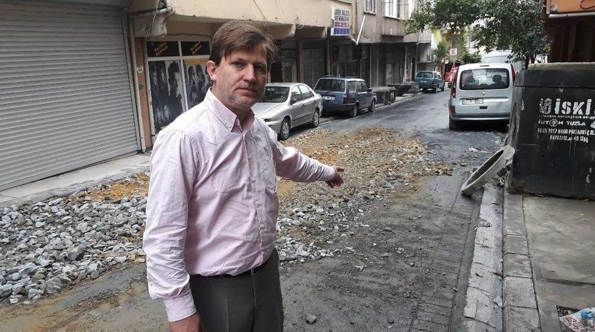 (&ouml;zel Haber) Şiddetli Yağmur Asfaltı &Ccedil;&ouml;kertti