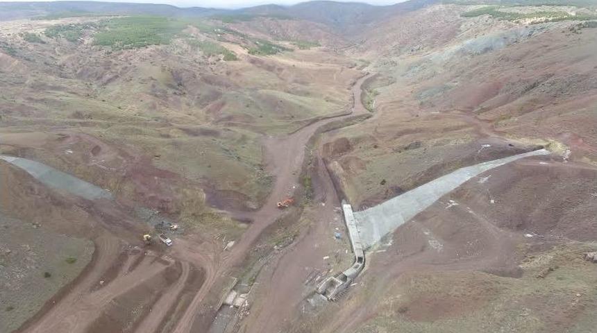 Eskişehir Gündüzler Barajı İnşaatı Sürüyor