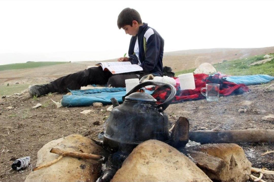 (&ouml;zel Haber) Koyun Sağıp, &Ccedil;obanlık Yapan Habib&rsquo;in Teog Başarısı