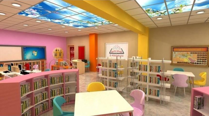 Hayırseverlerden Edremit&rsquo;e Z-k&uuml;t&uuml;phane