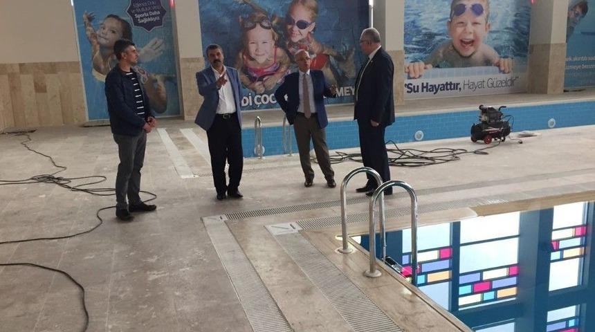 Atat&uuml;rk Spor Salonu İnşaatında Sona Gelindi