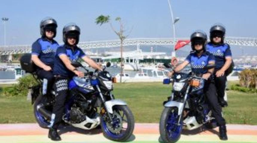 Aliağa&rsquo;da Motorize Zabıta Mesaiye Başladı