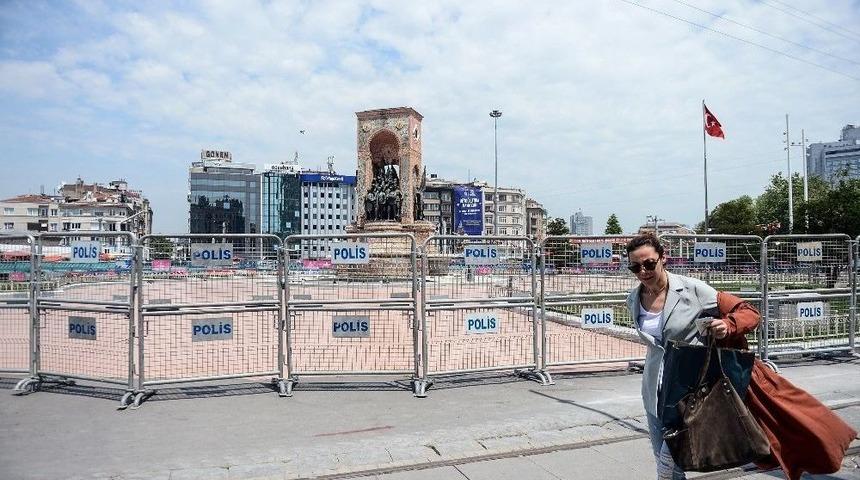 Gezi Parkı &Ccedil;evresinde G&uuml;venlik &Ouml;nlemleri