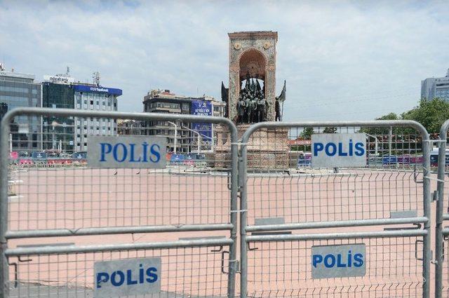 Gezi Parkı Çevresinde Güvenlik Önlemleri
