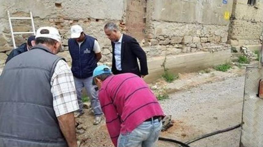 Başkan Yaman, &Ccedil;alışmaları Yerinde İnceledi