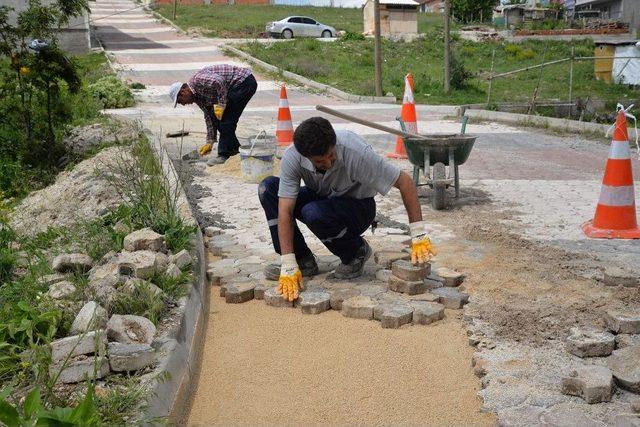 Asfalt Yama Ve Kilit Taşı Yenileme Çalışmaları Hızla Devam Ediyor