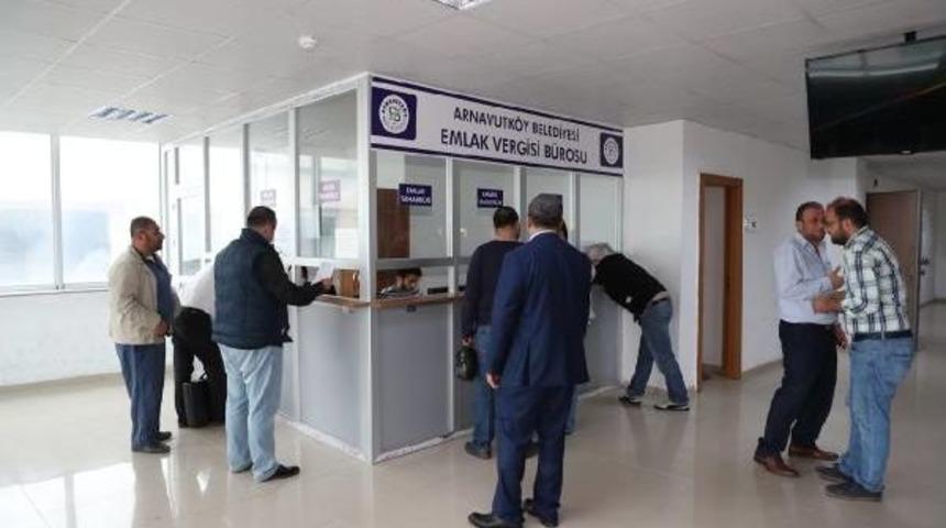 Arnavutk&ouml;y Belediyesi Vergi &Ouml;demesi I&ccedil;in Kuyrukta Bekleme Derdine Son Verdi