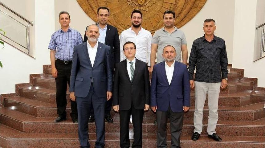 M&uuml;siad&rsquo;dan Rekt&ouml;r Kızılay&rsquo;a Ziyaret