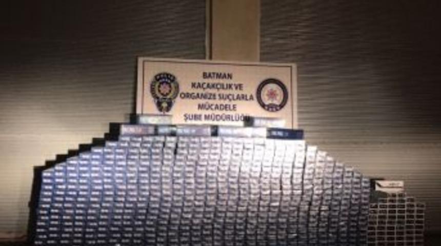 Batman&rsquo;da 43 Bin Tl Değerinde Ka&ccedil;ak Sigara Ele Ge&ccedil;irildi