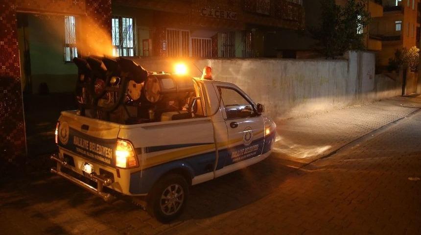 Haliliye’de İlaçlama Çalışmaları