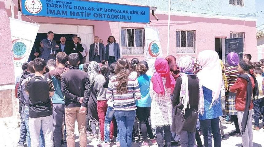 Hakk-der&rsquo;den Eğitime Destek