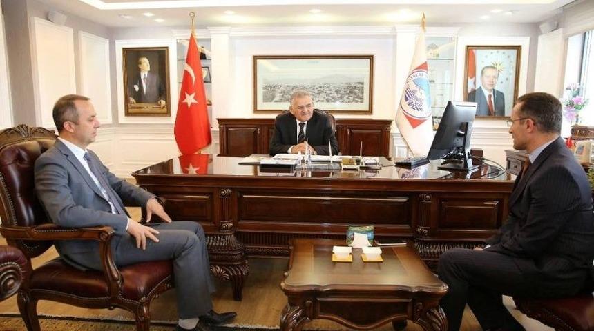 Melikgazi Belediyesine Teşekk&uuml;r Ziyaretleri