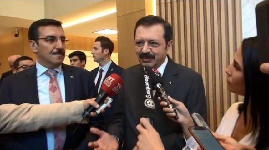 Bakan T&uuml;fenk&ccedil;i'ye Soruldu,tobb Başkanı A&ccedil;ıkladı