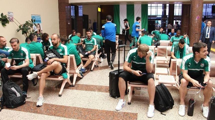 Bursaspor Kafilesi Ordu&rsquo;ya Gitti
