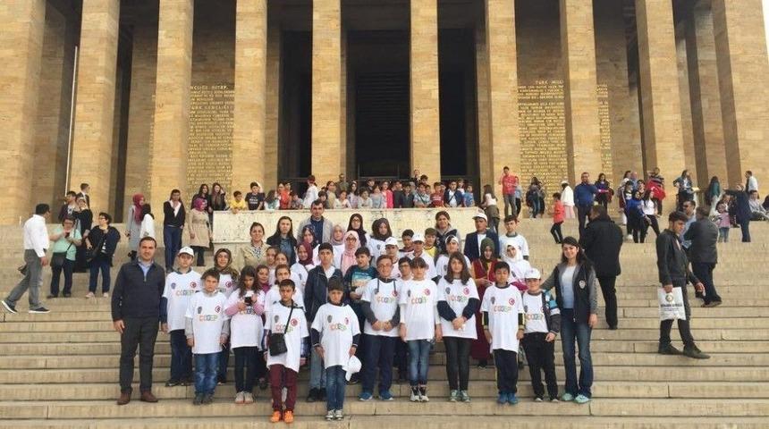 &Ccedil;ogep Projesi Kapsamında Gen&ccedil;ler Ankara&rsquo;yı Gezdi