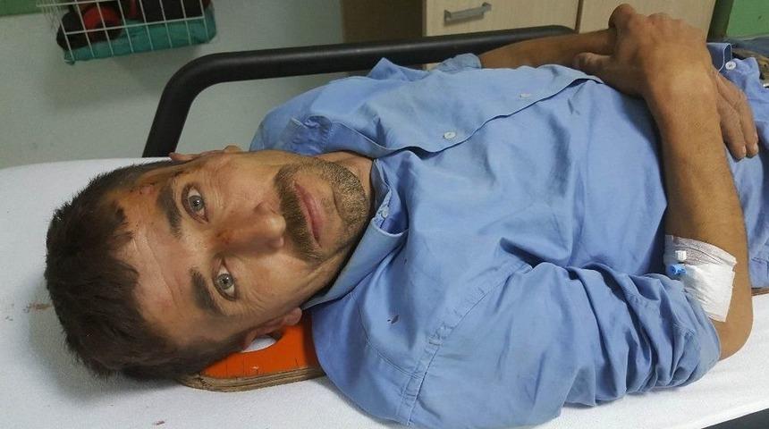 Başkasına Zarar Vermemek İ&ccedil;in Aracıyla Takla Attı