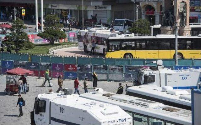 Taksim Meydanı'nda Güvenlik Önlemleri