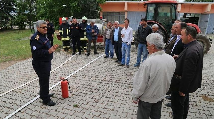 Muhtarlara Yangın Eğitimi