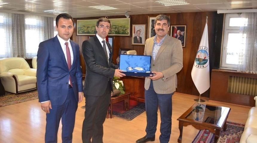 Kaymakam Kırlı Ve Uzan&rsquo;dan Başkan Asya&rsquo;ya Ziyaret