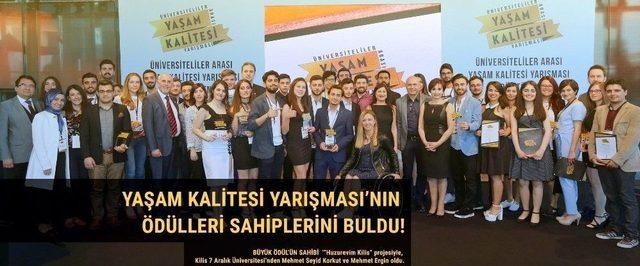 Proje Yarışmasında 7 Aralık Üniversitesi Öğrencileri Birinci Oldu