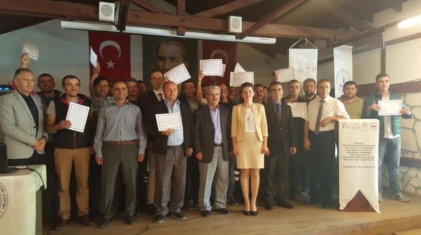 Yeni Operat&ouml;rler Sertifikalarını Aldı
