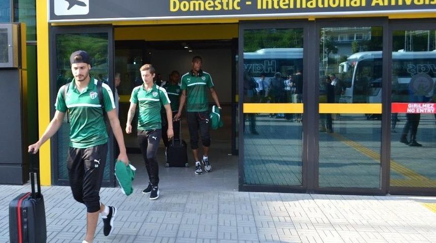 Bursaspor Kafilesi Ordu&rsquo;ya Geldi