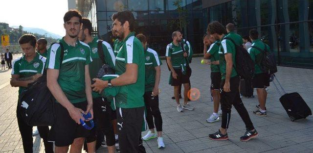 Bursaspor Kafilesi Ordu’ya Geldi