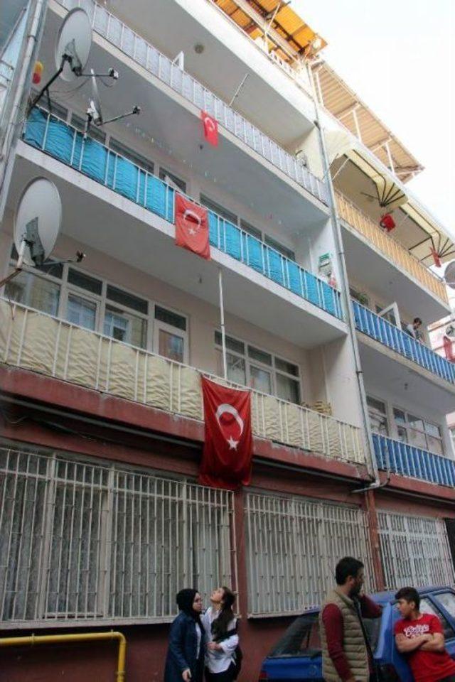 Şehit Ateşi Samsun'a Düştü