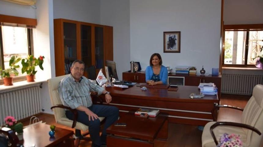 Serdar Akdoğan&rsquo;dan Vergi Dairesi M&uuml;d&uuml;r&uuml;&rsquo;ne Ziyaret