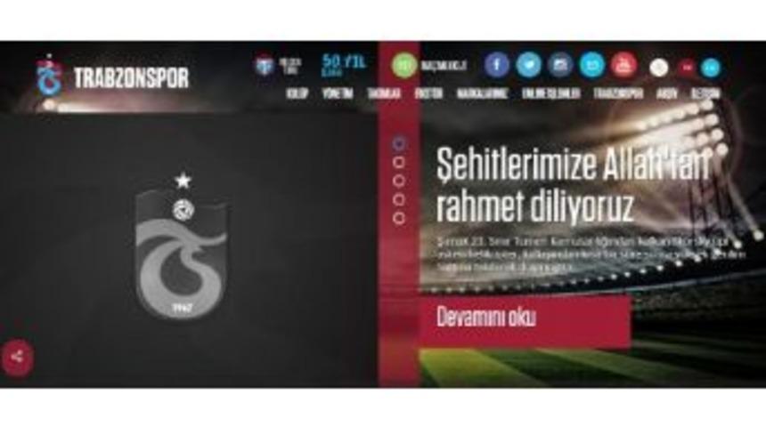 Trabzonspor’Dan Şehitler Için Başsağlığı Mesajı