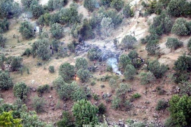 13 Kahraman Askerin Şehit Olduğu Helikopter 300 Metreden Düştü, Mühimmatı Infilak Etti 2