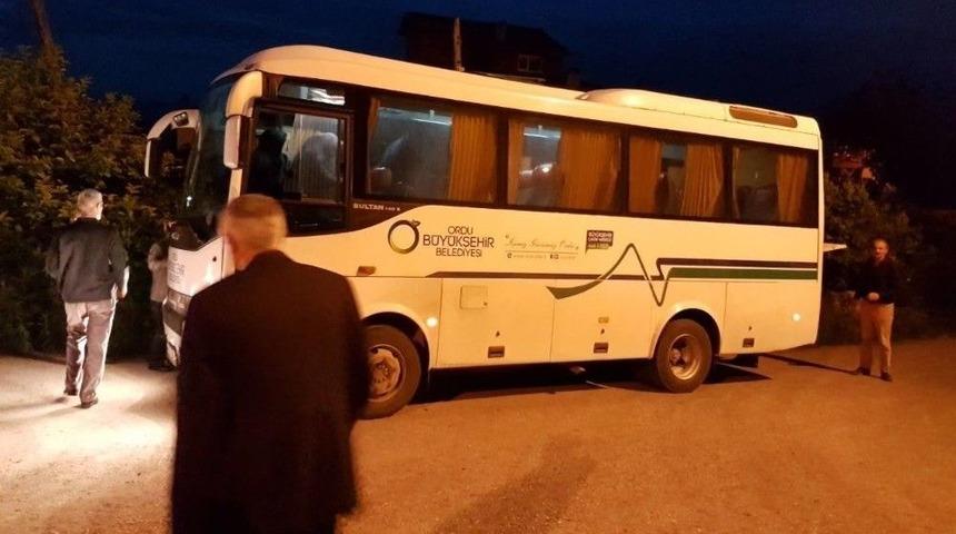 Şehidin Yakınları İstanbul’a Gitti