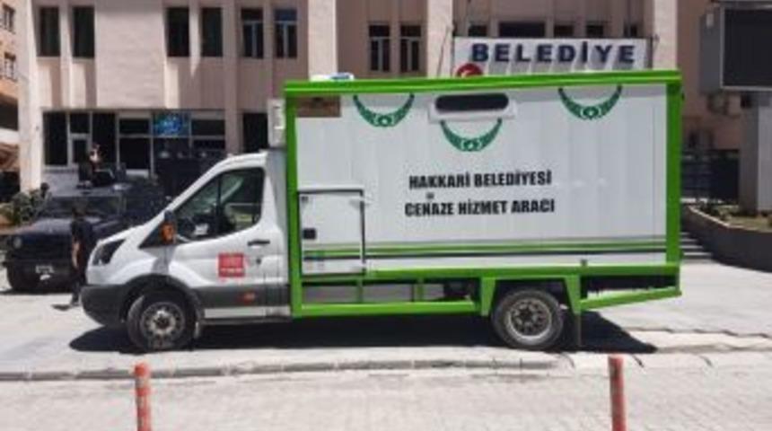 Tbb&rsquo;den Hakkari Belediyesine Cenaze Aracı
