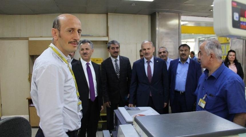 Ptt Genel M&uuml;d&uuml;r Yardımcısı Yusuf Canbolat Erzincan&rsquo;da