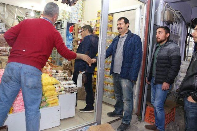 Kaymakam &Ccedil;etin&rsquo;den Esnaf Ziyareti 1