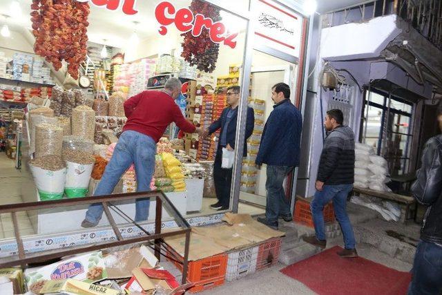 Kaymakam &Ccedil;etin&rsquo;den Esnaf Ziyareti 2