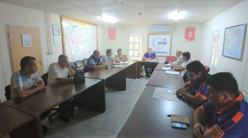 Afet M&uuml;dahale Planı &Ccedil;&ouml;z&uuml;m Ortakları Koordinasyon Toplantısı