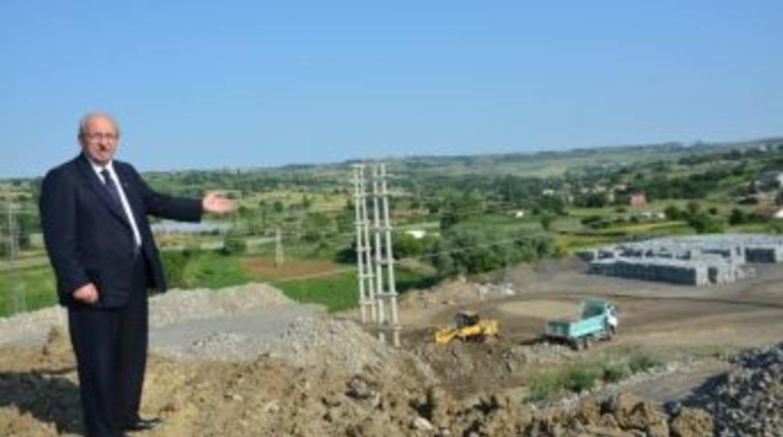 Başkan Kadir Albayrak Toptancı Sebze Ve Meyve Hali İnşaatını İnceledi