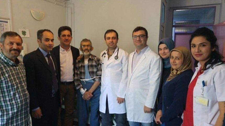 Bayburt&rsquo;ta Kalp Hastasına Kalıcı Kalp Pili