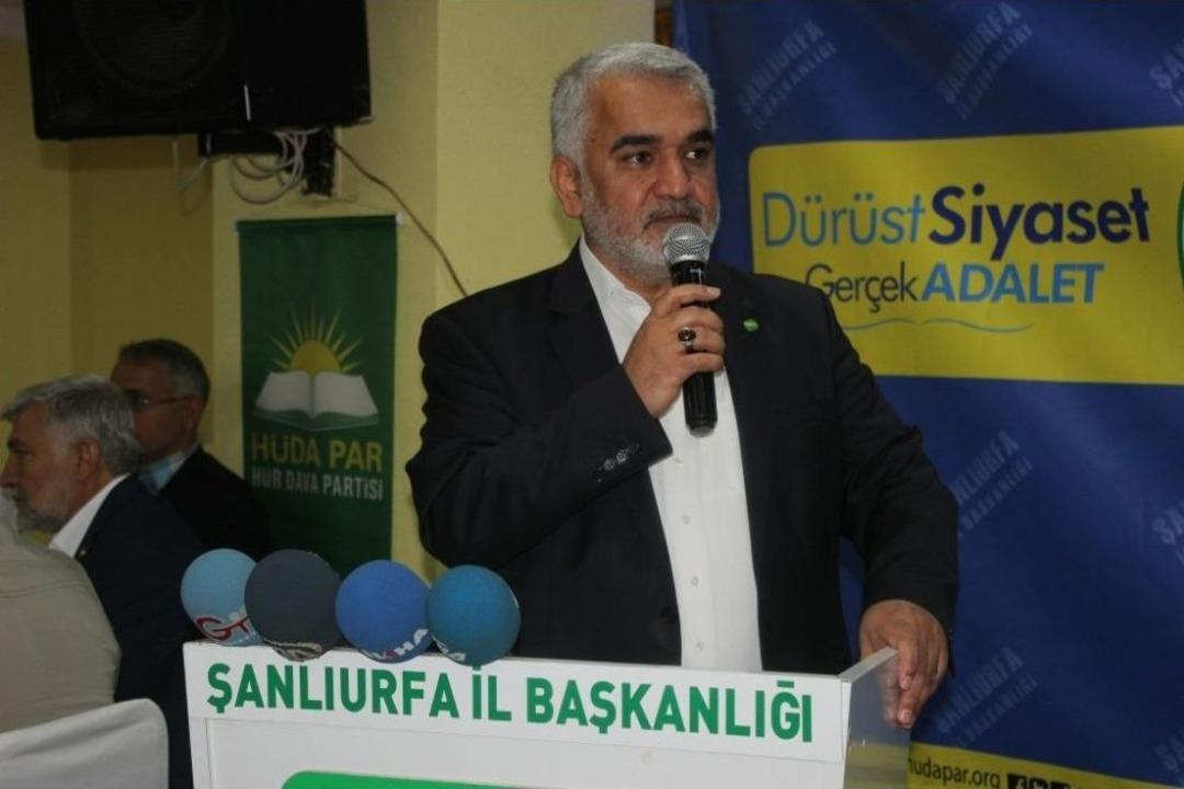 H&uuml;da Par Genel Başkanı Zekeriya Yapıcıoğlu: