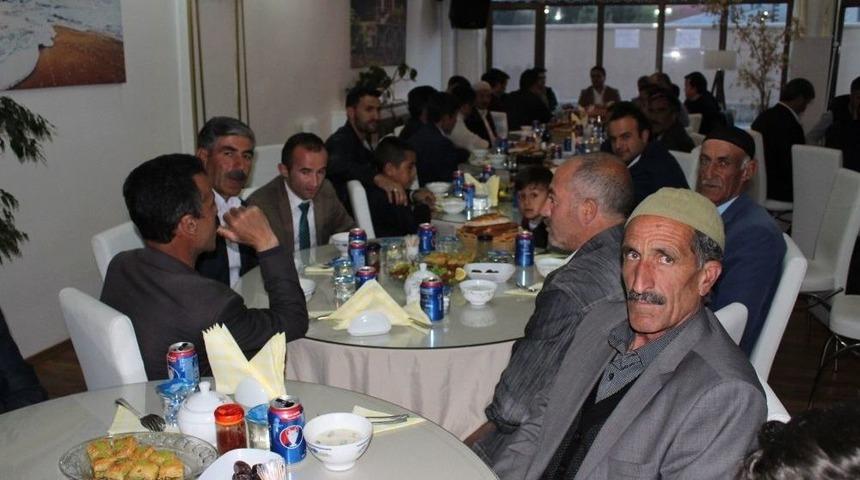 &Ccedil;aldıran&rsquo;da Şehit Aileleri Ve Gazilere İftar Yemeği