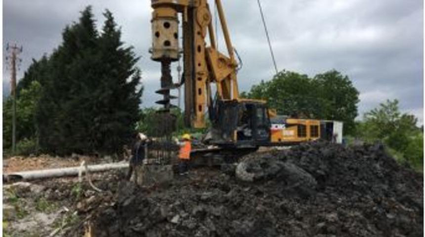 Suadiye-arslanbey Yoluna K&ouml;pr&uuml; Yapılıyor