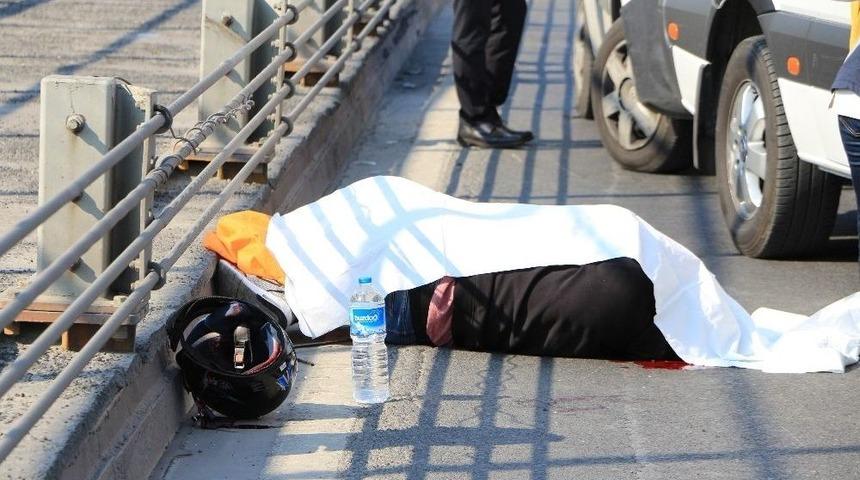 Hali&ccedil;&rsquo;te Motosiklet Kazası: 1 &Ouml;l&uuml;