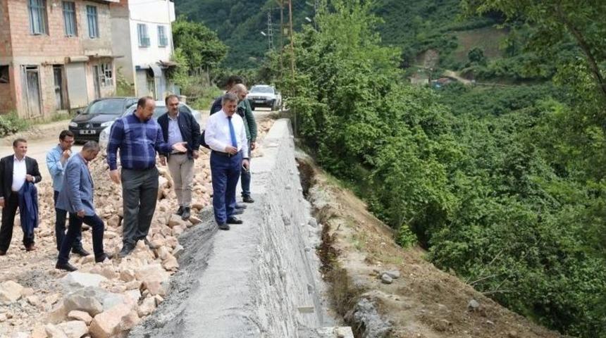 Fatsa&rsquo;da Sıcak Asfalt &Ccedil;alışmaları